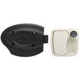 Zadi Motorhome Euro Garage Lock White - 21042.01